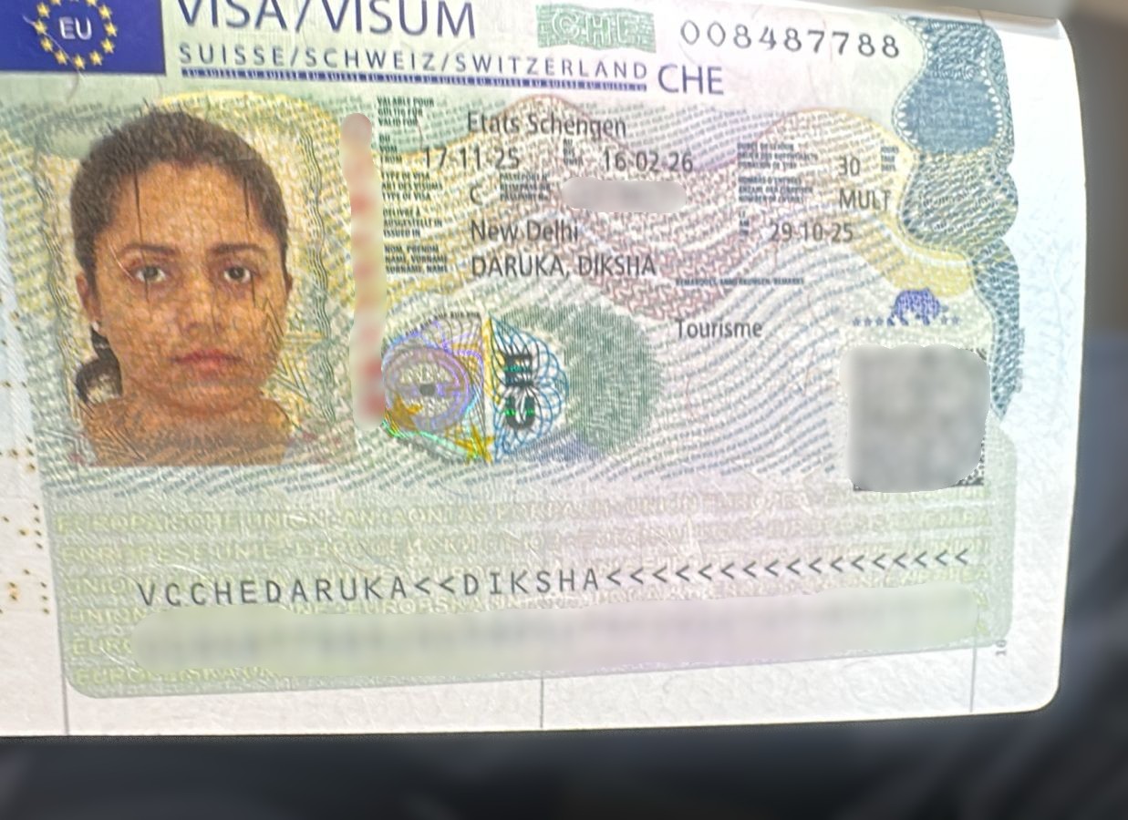 Diksha Daruka Visa